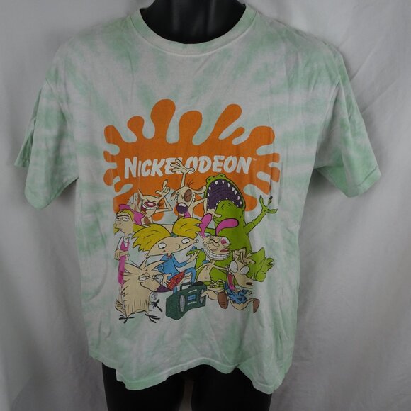Nickelodeon Tie Dye Shirt Size L - Picture 1 of 11
